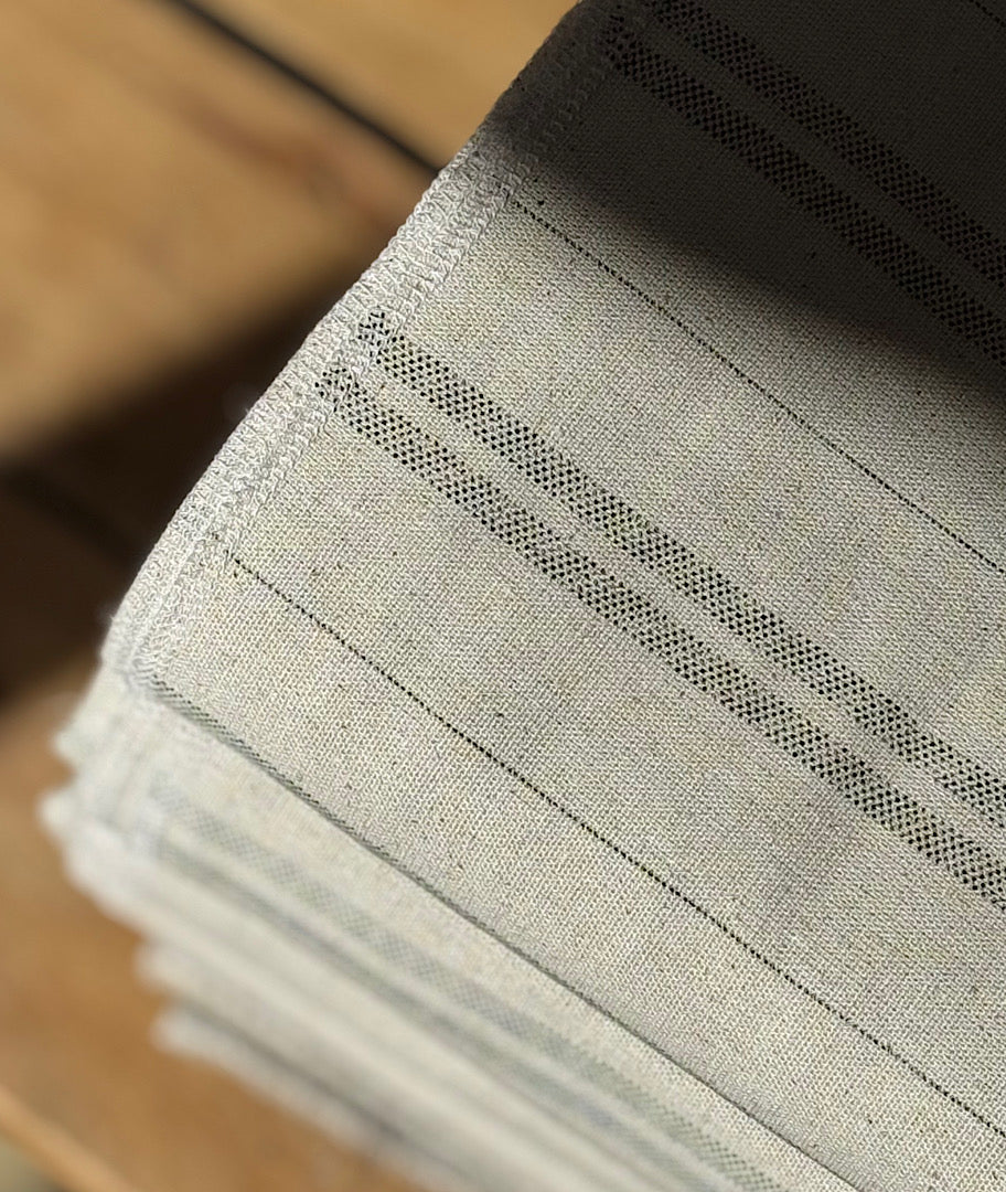 מפת פשתן זוגות פסים אוברלוק