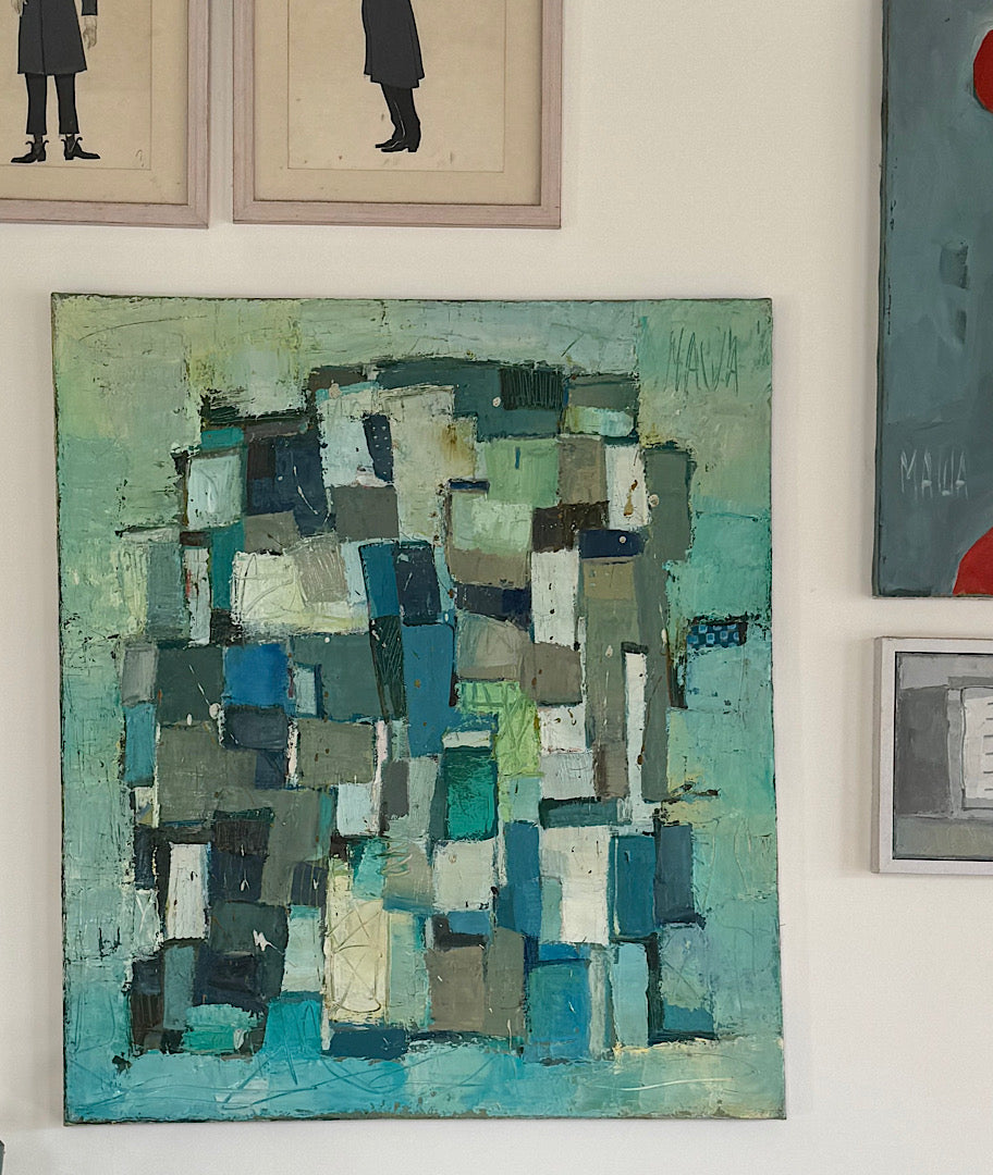 שש שנים של שמן על בד