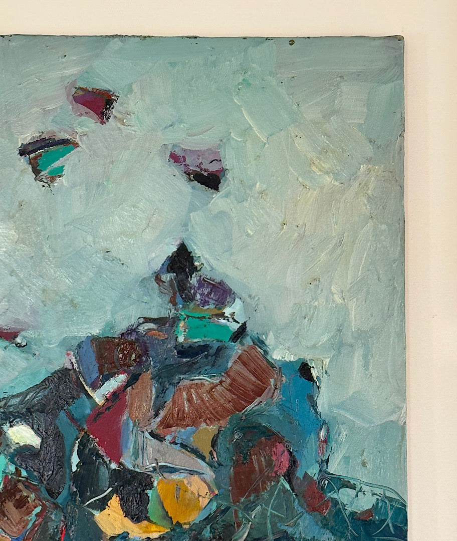 תשע שנים של שמן על בד