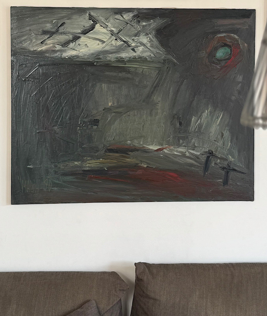 שמן על בד 1990