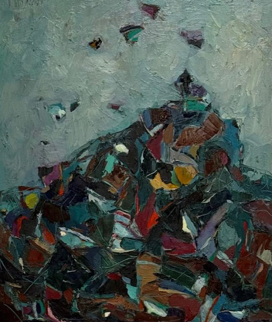 תשע שנים של שמן על בד