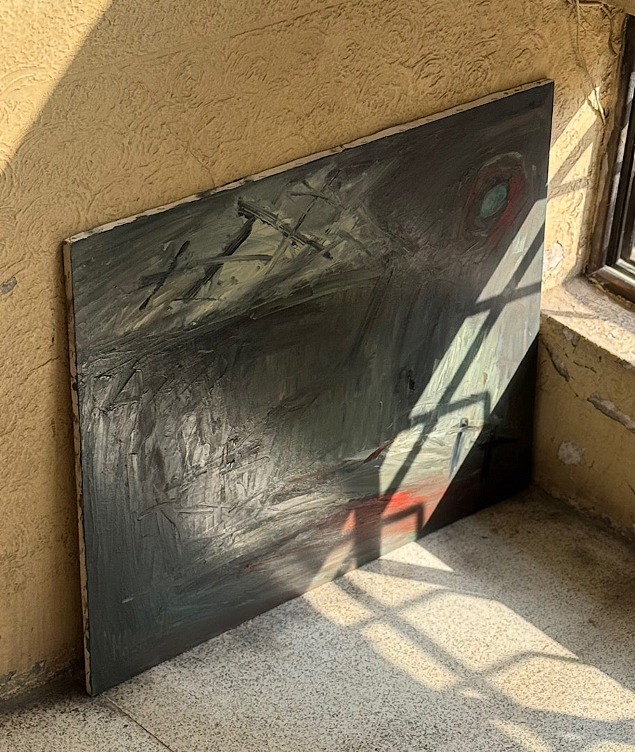 שמן על בד 1990