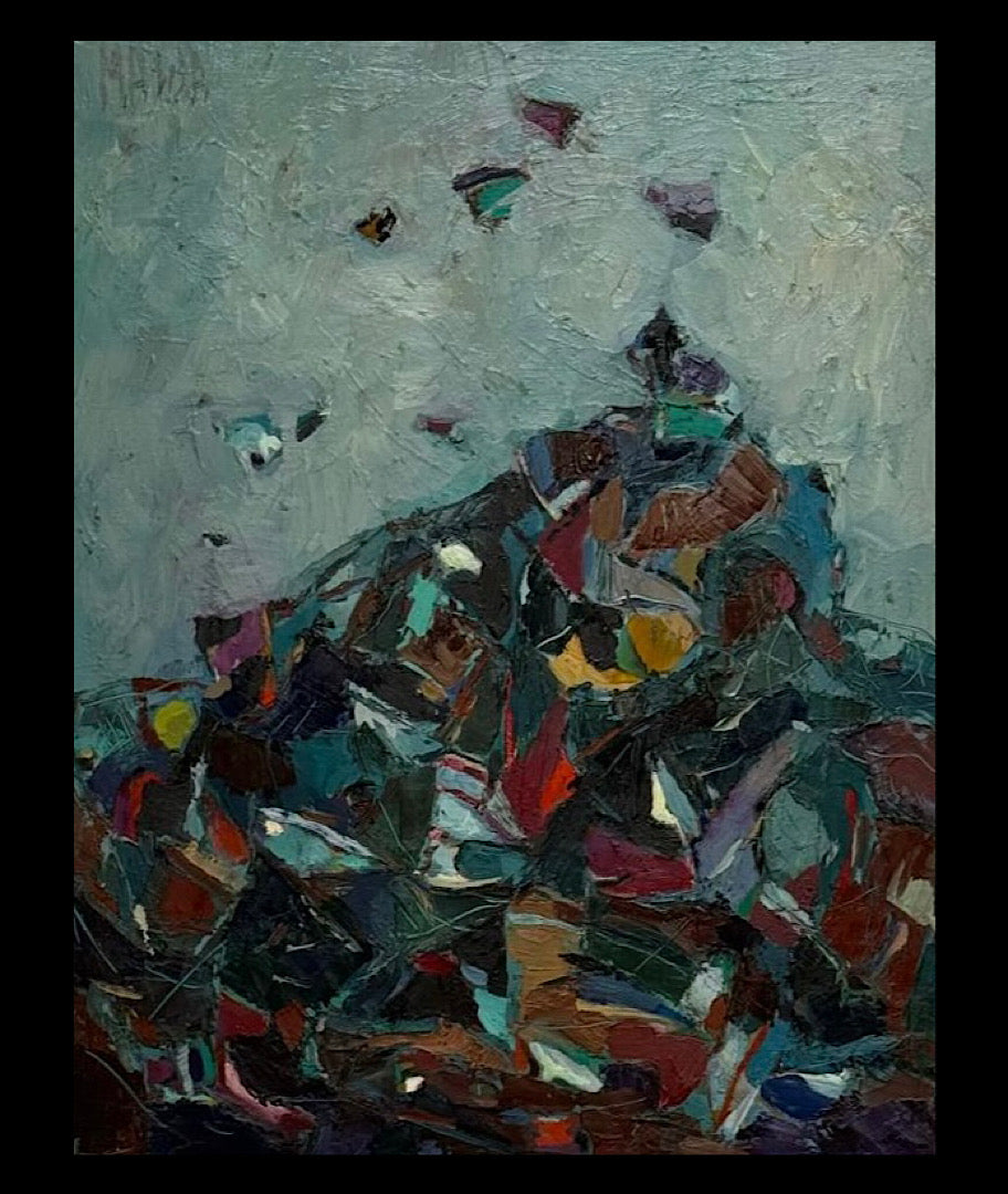 תשע שנים של שמן על בד